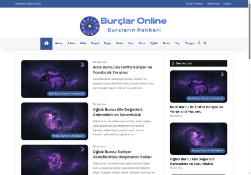 Burçlar - Burçların Rehberi