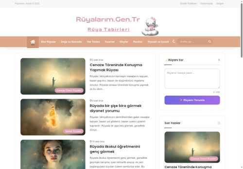 Rüyalarım - Rüya Tabirleri