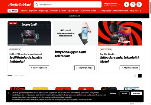 MediaMarkt - Avrupa'nın 1 Numaralı Elektronik Perakendecisi | MediaMarkt