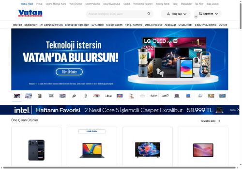 VATAN BİLGİSAYAR - Teknoloji & Bilgisayar Hiperstore'u