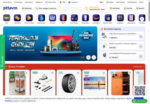 PttAVM.com - Güvenli Alışveriş Merkezi