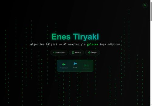 Enes Tiryaki - AI-Powered Mobil Geliştirici