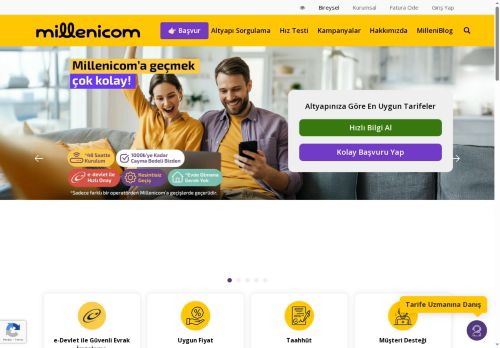 Millenicom: Taahhütsüz Fiber Ev İnterneti Deneyimi