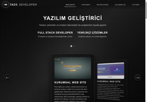 TADS Developer - Yazılım Geliştirici