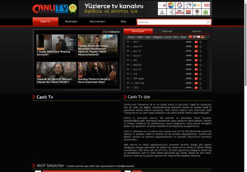 Canlı Tv izle