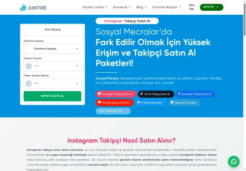 Instagram Takipçi Satın Al: %100 Etkileşimli Türk Kaliteli Takipçi