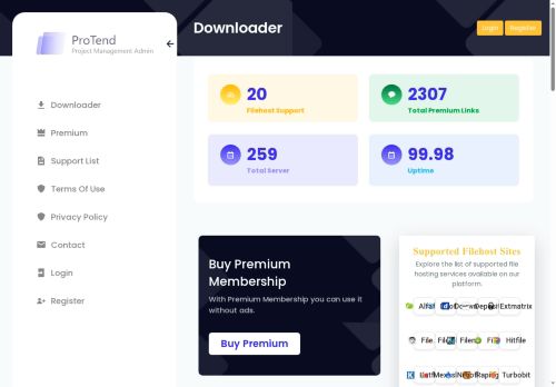 Downloader - Multidebrid.com - Premium Link Generator