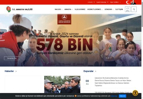 T.C. AMASYA VALİLİĞİ