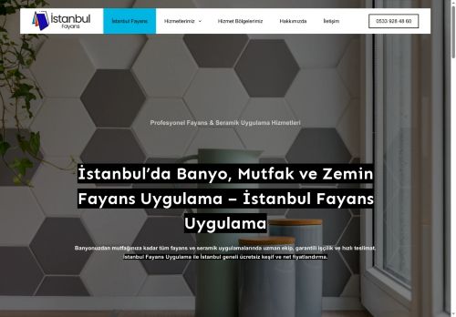 İstanbul Fayans Uygulama: Profesyonel Hizmetlerimiz