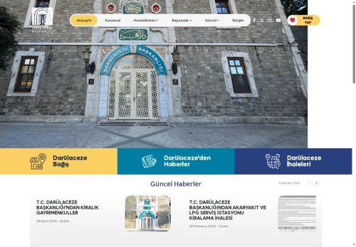 Anasayfa - T.C. Darülaceze Başkanlığı