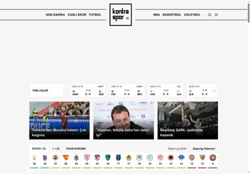 Kontraspor - Spor Haberleri