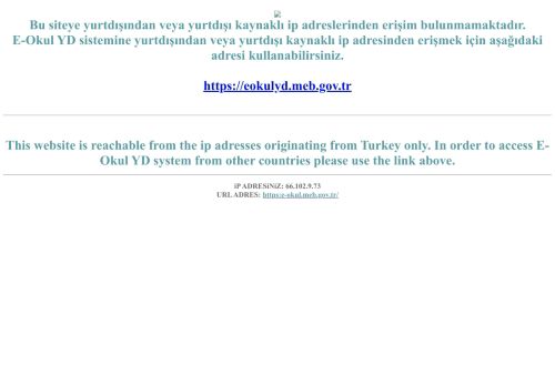 e-Okul İlkÖğretim Uygulamaları