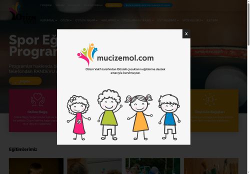 Otizm Vakfı Resmi İnternet Sitesi