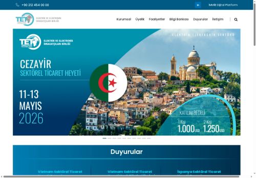 TET - Elektrik ve Elektronik İhracatçıları Birliği