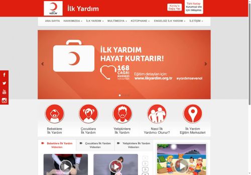 İlk Yardım Ana Sayfa- Türk Kızılay İlk Yardım Birimi