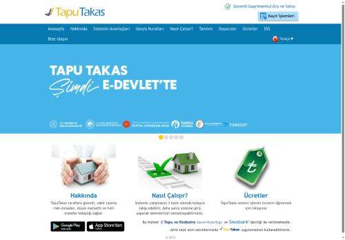 Tapu Takas - Anasayfa