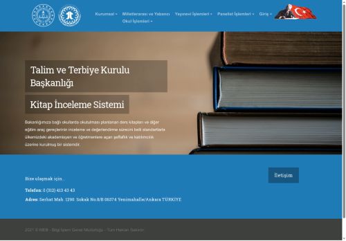 Kitap İnceleme - Talim ve Terbiye Kurulu Başkanlığı