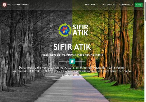 Sıfır Atık - Milli Eğitim Bakanlığı