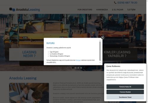 Anadolu Leasing | Ana Sayfa
