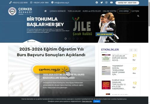 Çerkes Derneği   I   Anasayfa