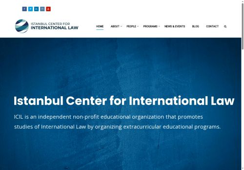 ISTANBUL CENTER FOR INTERNATIONAL LAW – ICIL