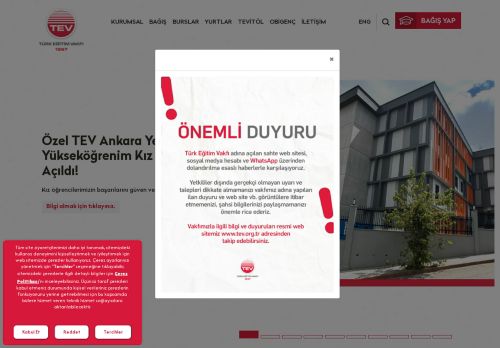 TEV | Türk Eğitim Vakfı