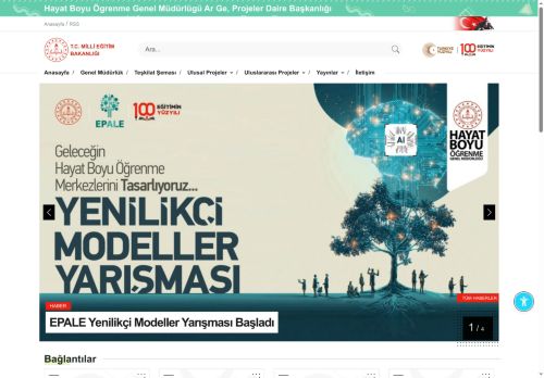 MEB Hayat Boyu Ögrenme Genel Müdürlügü Ar Ge, Projeler Daire Başkanlığı