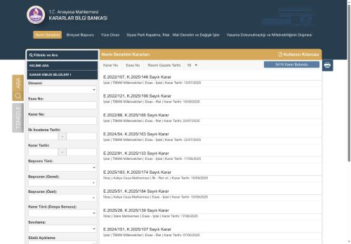 T.C. Anayasa Mahkemesi