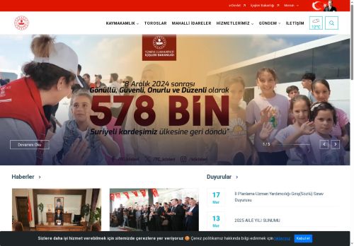 T.C. Mersin Toroslar Kaymakamlığı - Kaymakam Özgeçmiş