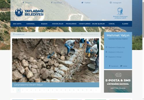 T.C. Yayladağı Belediyesi Resmi Web Sitesi