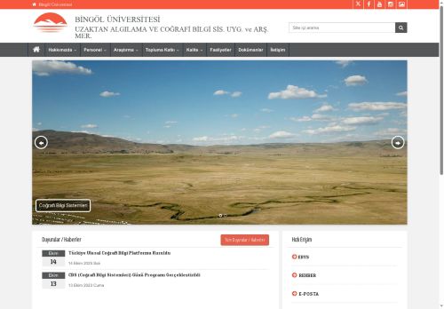 UZAKTAN ALGILAMA VE COĞRAFİ BİLGİ SİS. UYG. ve ARŞ. MER.