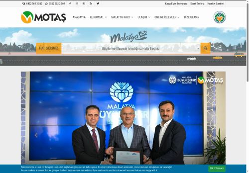 Motaş AŞ - Malatya Büyükşehir Belediyesi Ulaşım Hizmetleri