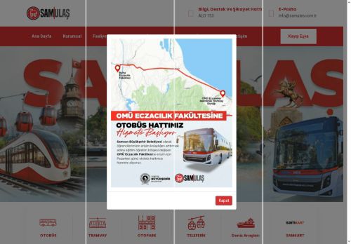 Samulaş - Samsun Proje Ulaşım İmar İnşaat Yat. San. ve Tic. A.Ş.