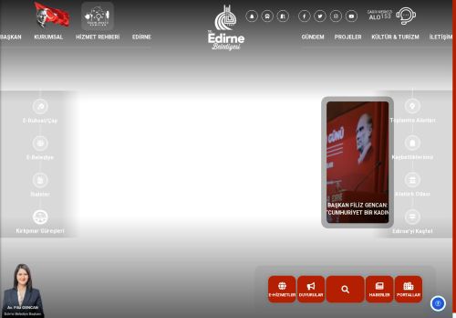Edirne Belediyesi - Anasayfa