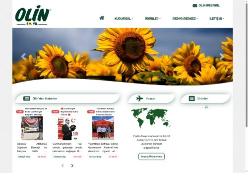 TR - OLİN .:. Edirne Yağ Sanayi ve Ticaret A.Ş.