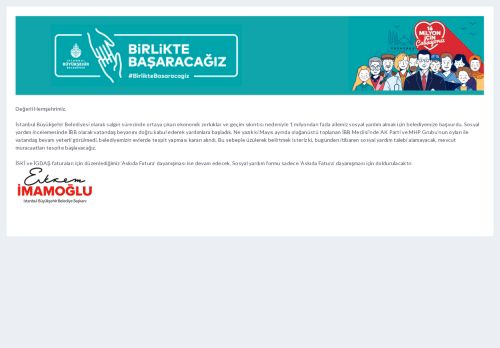 Yardım - Yardım Başvuru Sayfası