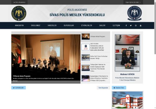 Sivas Polis Meslek Yüksekokulu Müdürlüğü