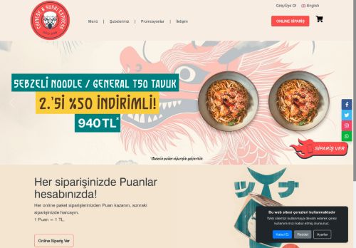 Chinese & Sushi Express | Online Sipariş Ver
