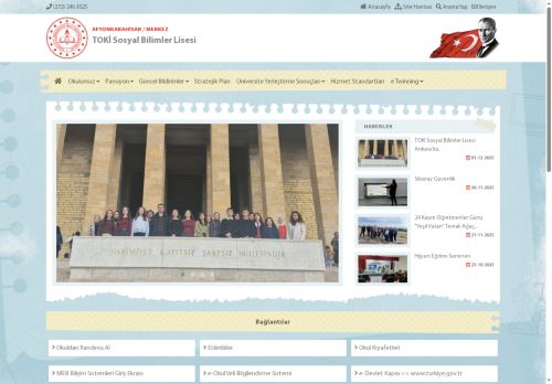 AFYONKARAHİSAR / MERKEZ - TOKİ Sosyal Bilimler Lisesi