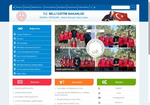 ADANA / SARIÇAM - Adana Sarıçam Spor Lisesi