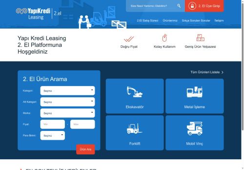 YK Leasing İkinci El - Home Page
