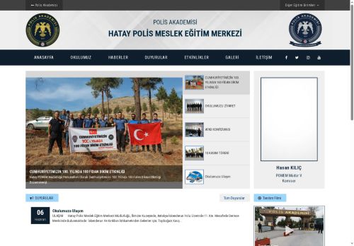 Hatay Polis Meslek Eğitim Merkezi Müdürlüğü