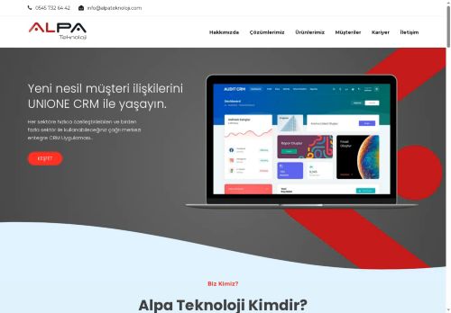 Alpa Teknoloji — Geleceğe odaklan, farklı düşün