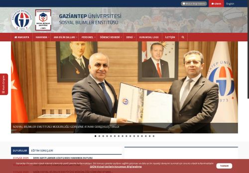 SOSYAL BİLİMLER ENSTİTÜSÜ