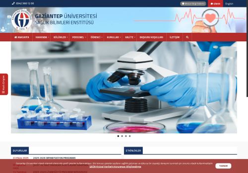 SAĞLIK BİLİMLERİ ENSTİTÜSÜ