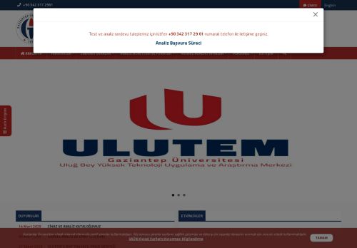 ULUĞ BEY YÜKSEK TEKNOLOJİ UYGULAMA VE ARAŞTIRMA MERKEZİ (ULUTEM)