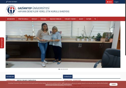 HAYVAN DENEYLERİ YEREL ETİK KURULU (HADYEK)