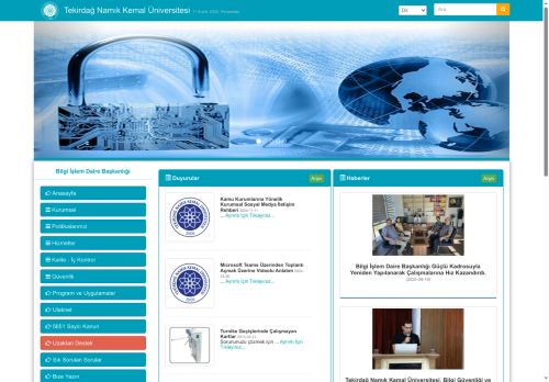 Bilgi İşlem Daire Başkanlığı