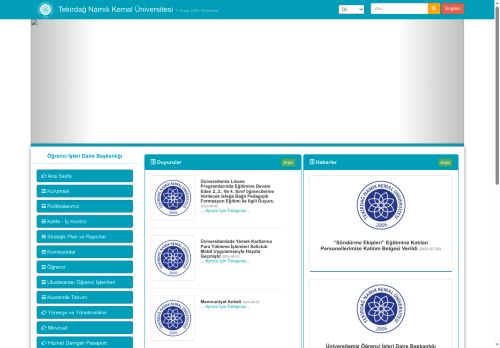 Öğrenci İşleri Daire Başkanlığı