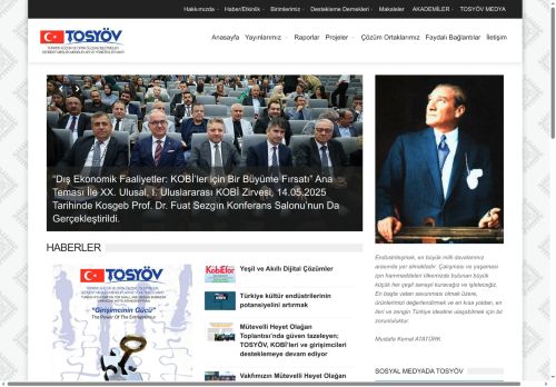 TOSYÖV Girişimcinin Gücü » Aydınlatma Metni